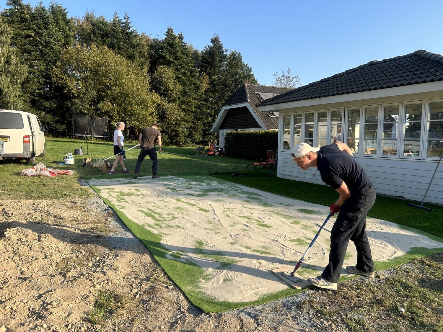 Putting green detail